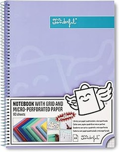 Cuadernos escolares bonitos y prácticos para llevar al colegio