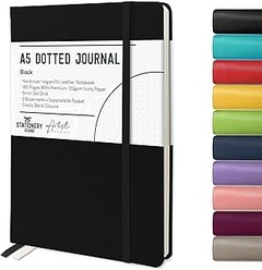 Comparativa entre cuadernos punteados y rayados para bullet journal