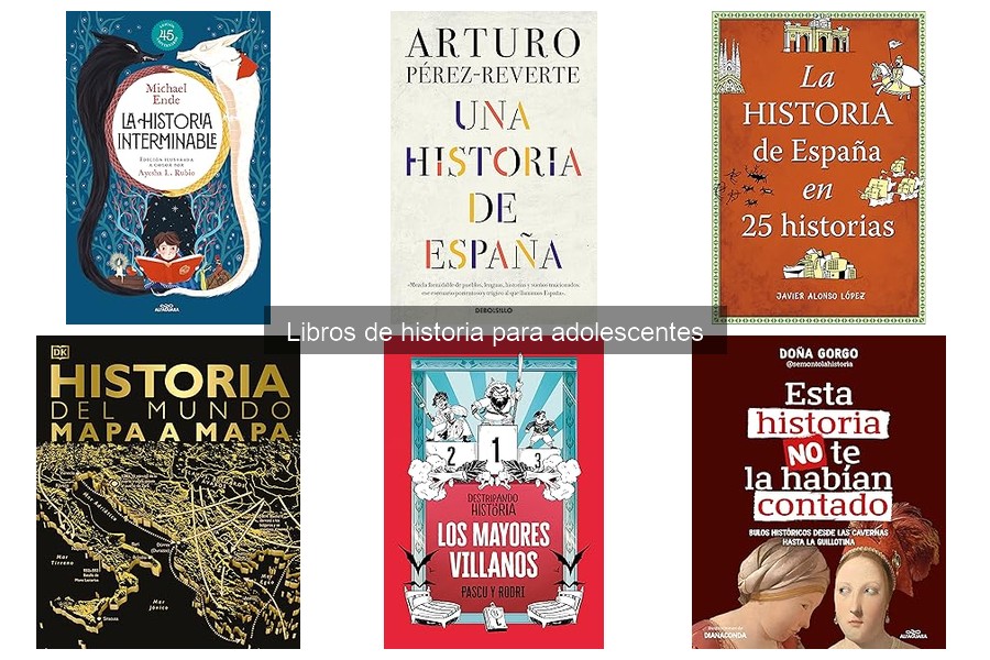 Actividades para enriquecer libros de historia para adolescentes