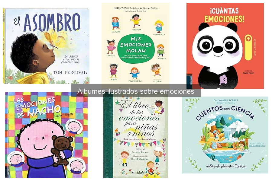 Actividades prácticas con álbumes ilustrados sobre emociones