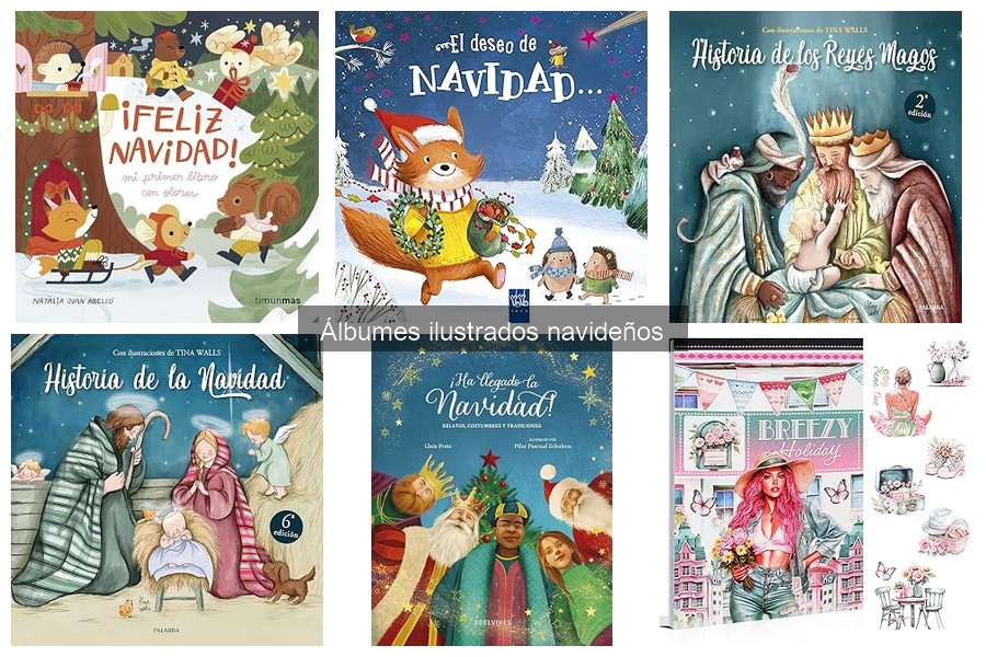 Álbumes ilustrados navideños perfectos para regalar