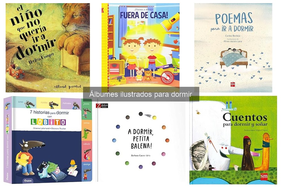 Álbumes ilustrados para dormir que abordan emociones infantiles