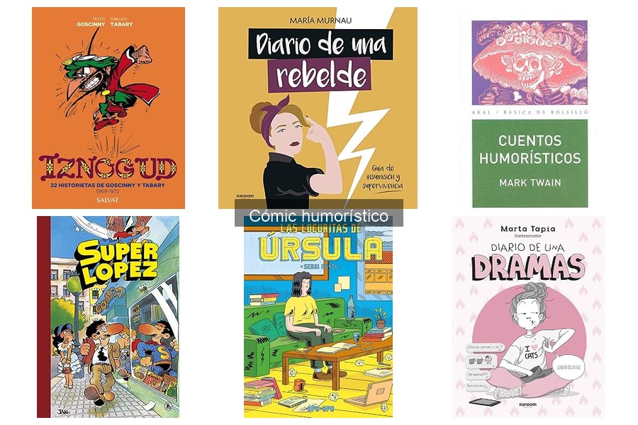Alternativas a Cómics Humorísticos para Diversificar Lecturas