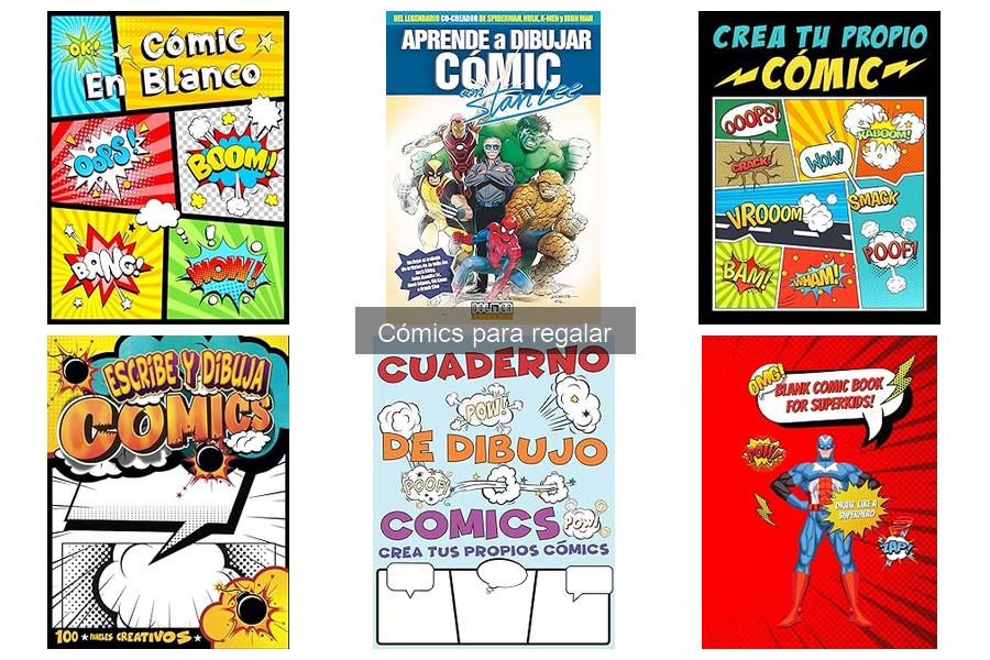 Alternativas a cómics tradicionales para regalar