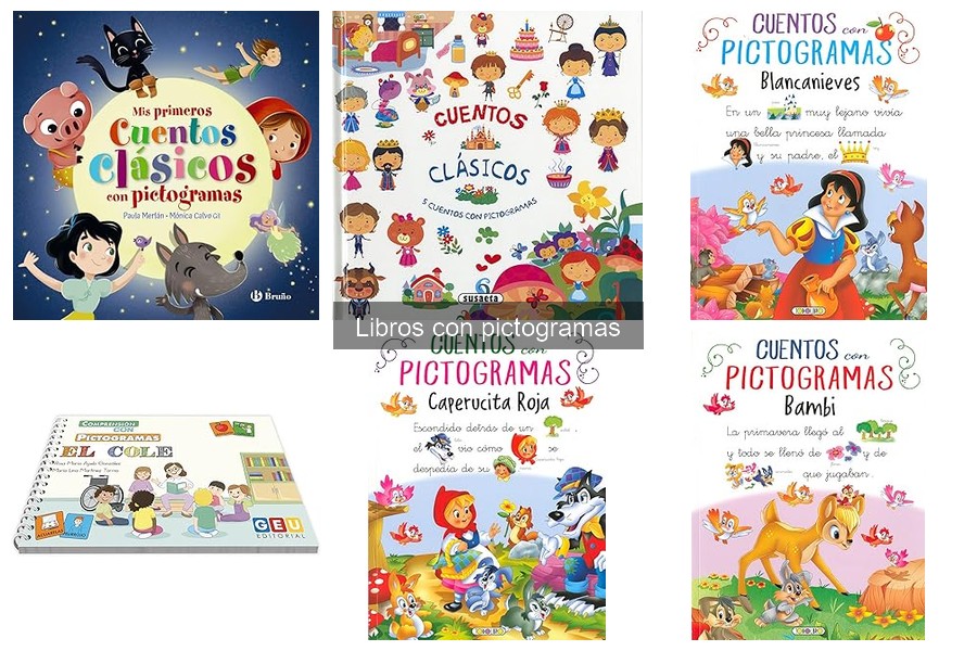 Alternativas a libros con pictogramas para el aprendizaje