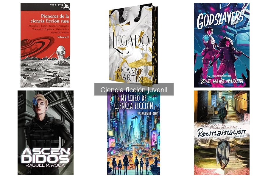 Alternativas a libros de ciencia ficción juvenil conocidos