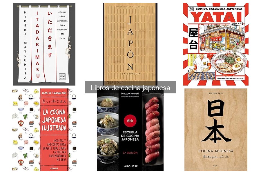 Alternativas a Libros de Cocina Japonesa: Recursos Útiles
