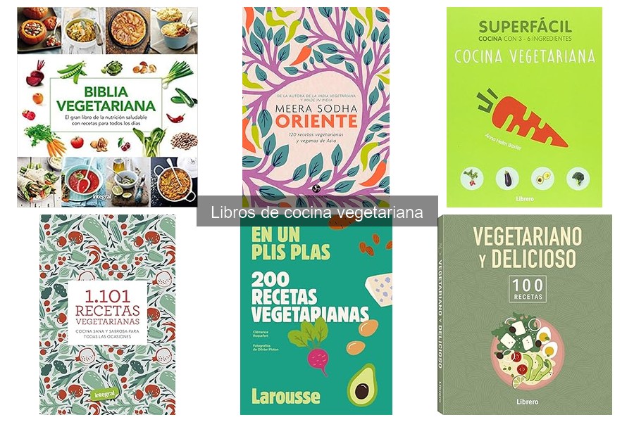 Alternativas a libros de cocina vegetariana: recursos útiles
