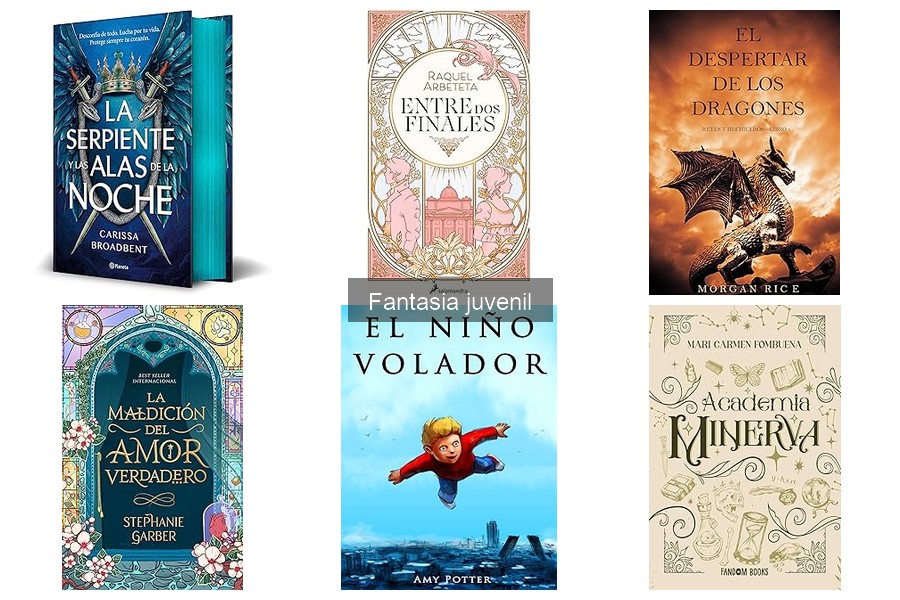 Alternativas a libros de fantasía juvenil populares