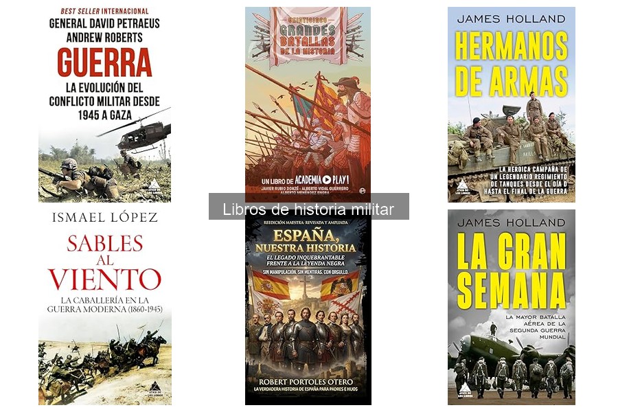 Alternativas a libros de historia militar: formatos diversos