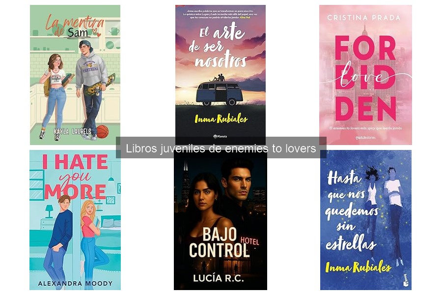 Alternativas a libros enemies to lovers para jóvenes