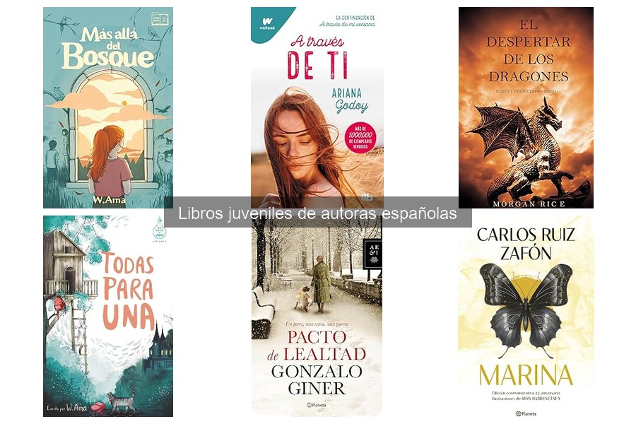 Alternativas a libros juveniles de autoras españolas populares