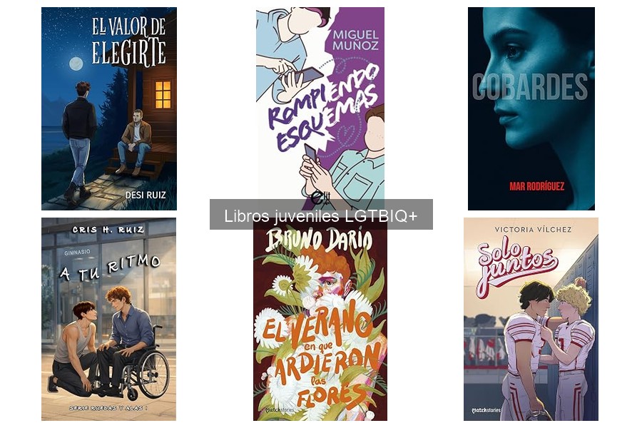 Alternativas a libros juveniles LGTBIQ+ menos conocidos
