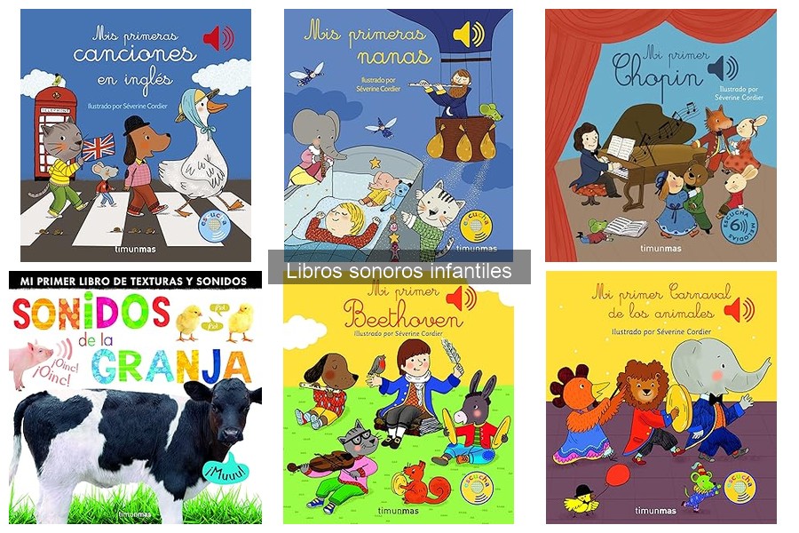 Alternativas a libros sonoros infantiles para aprender