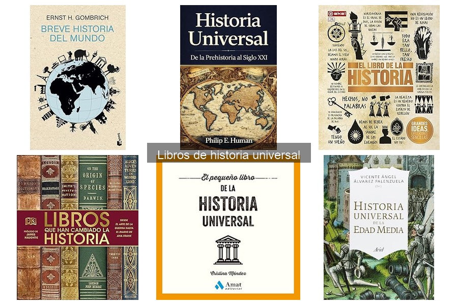 Alternativas a los Libros de Historia Universal Conocidos