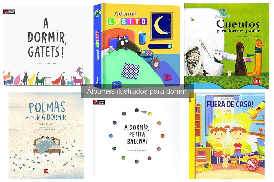 Alternativas creativas a álbumes ilustrados para dormir
