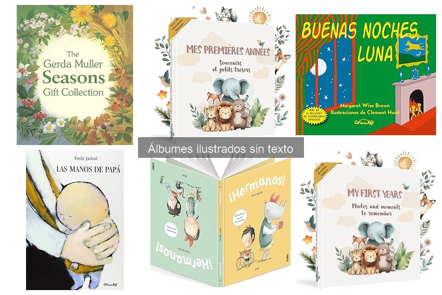 Alternativas creativas a álbumes ilustrados sin texto