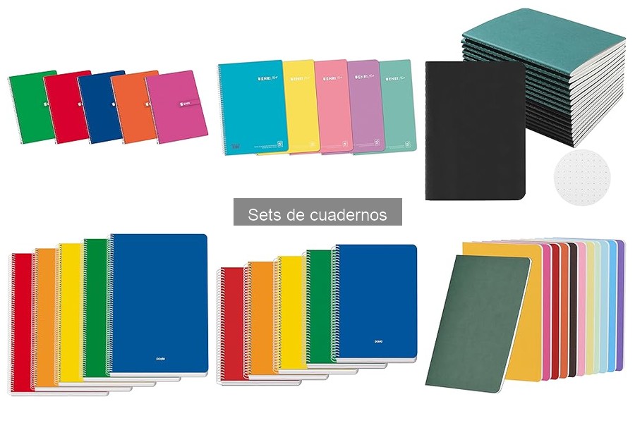 Alternativas innovadoras a los sets de cuadernos convencionales