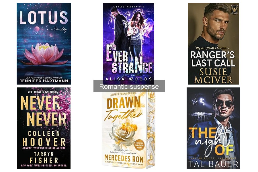 Autores emergentes en romantic suspense que debes conocer