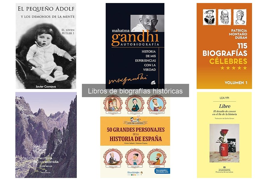 Biografías históricas con una visión crítica de sus protagonistas