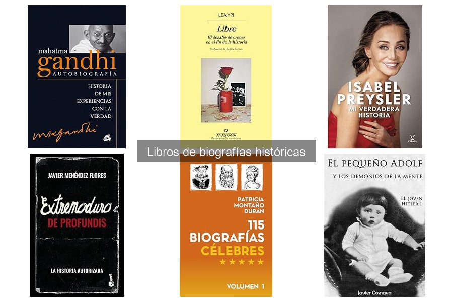 Biografías históricas imprescindibles para amantes de la historia