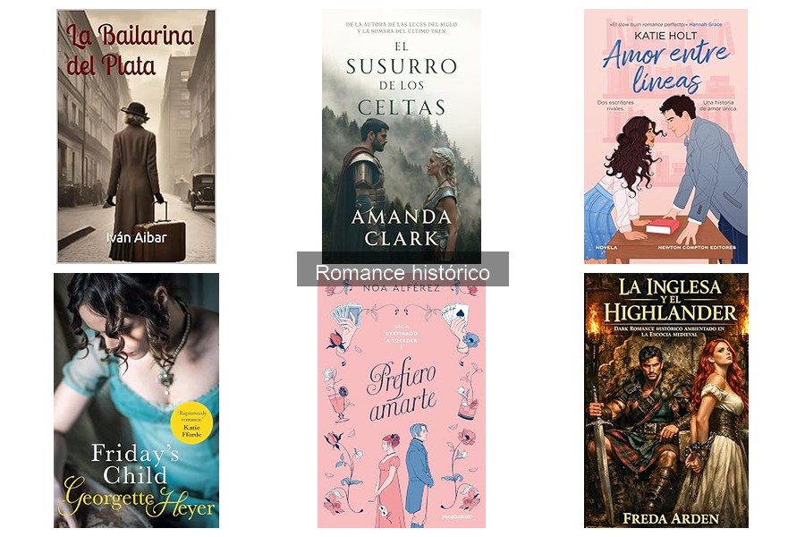 Características de un buen libro de romance histórico
