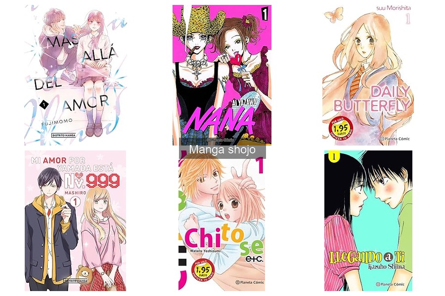 Características del manga shojo: estilo y temas recurrentes