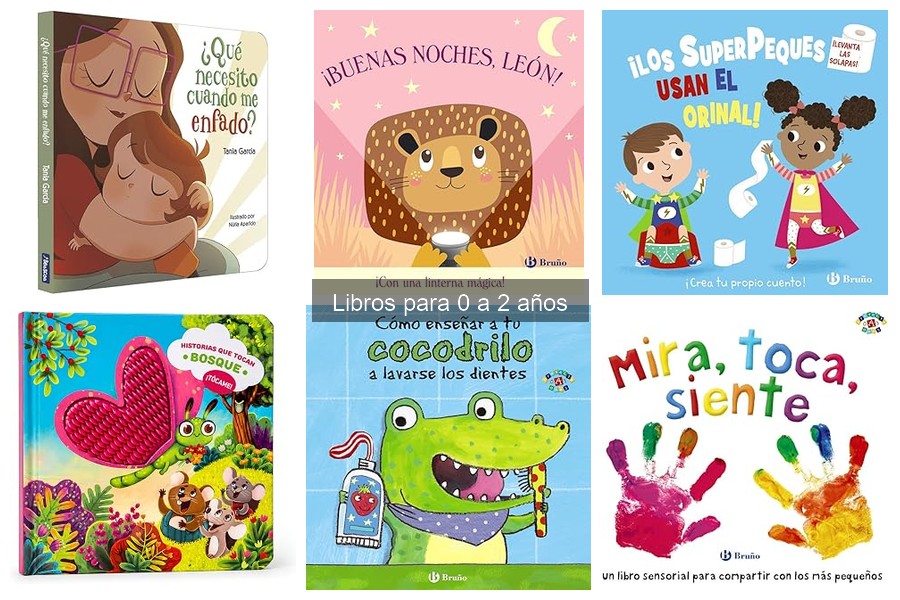 Características imprescindibles de los libros para bebés