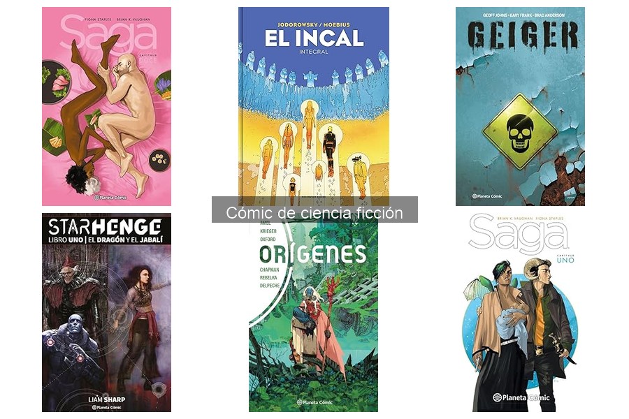 Cómics de ciencia ficción recomendados para adolescentes