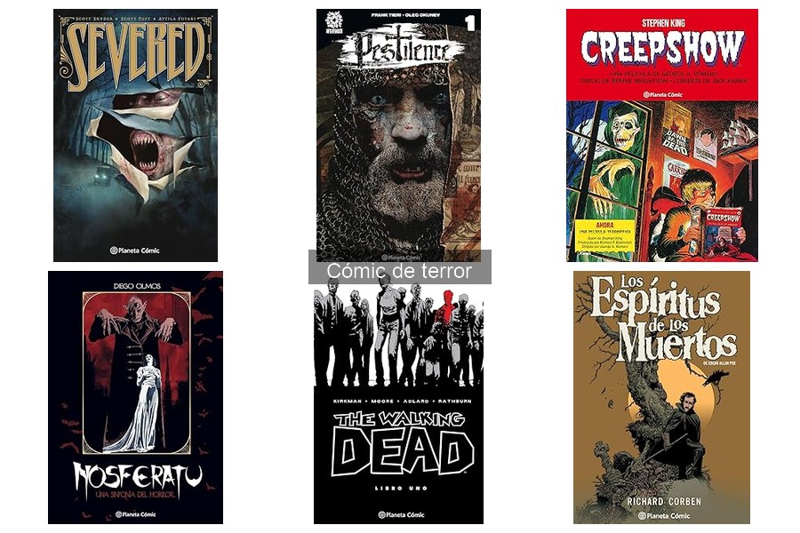 Cómo elegir cómics de terror por subgéneros