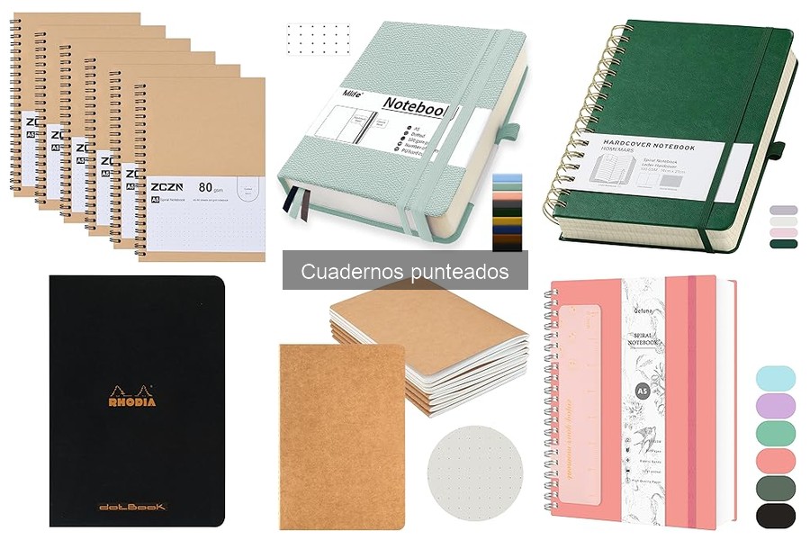 Cómo elegir el mejor cuaderno punteado para ti