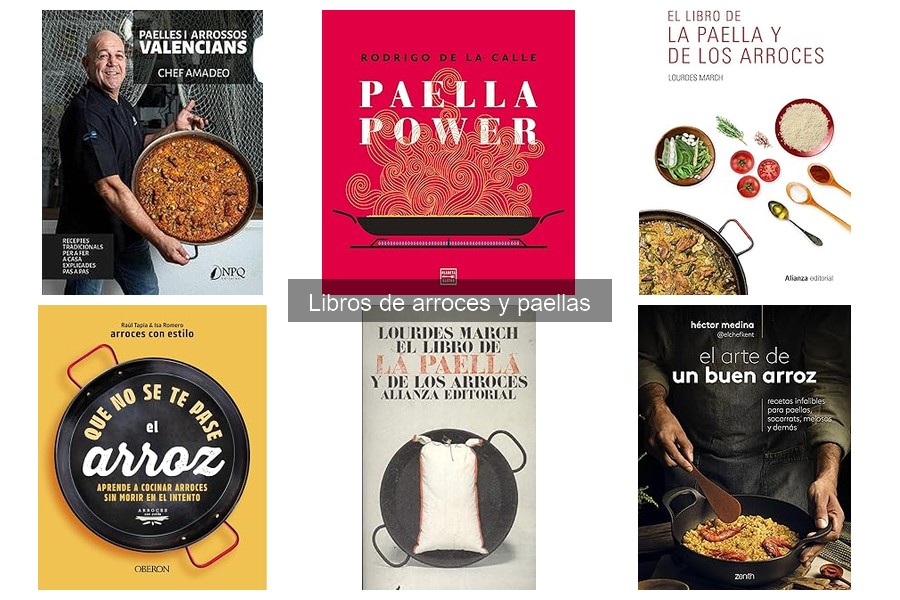 Cómo elegir el mejor libro de arroces y paellas