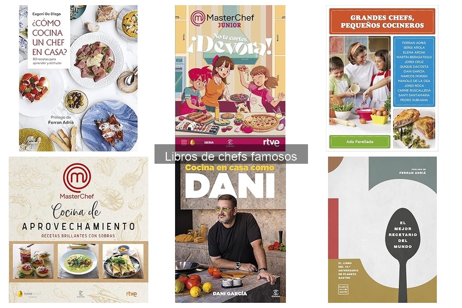 Cómo elegir el mejor libro de cocina de chefs famosos