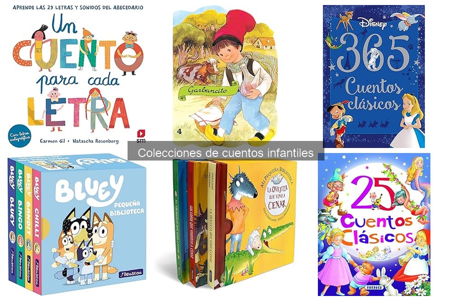 Cómo elegir la mejor colección de cuentos infantiles