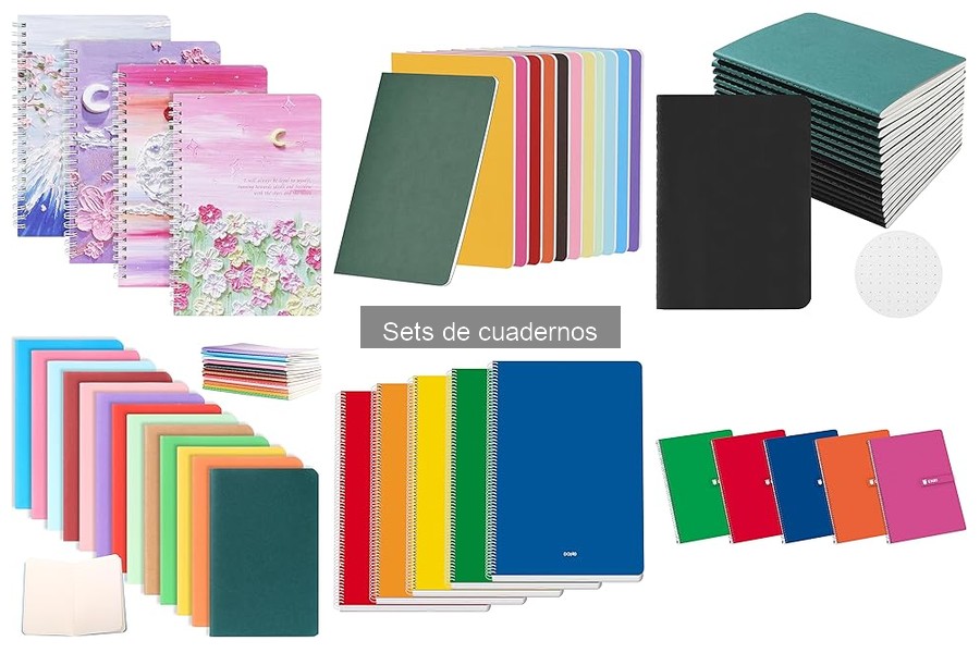 Cómo organizar un set de cuadernos para proyectos creativos