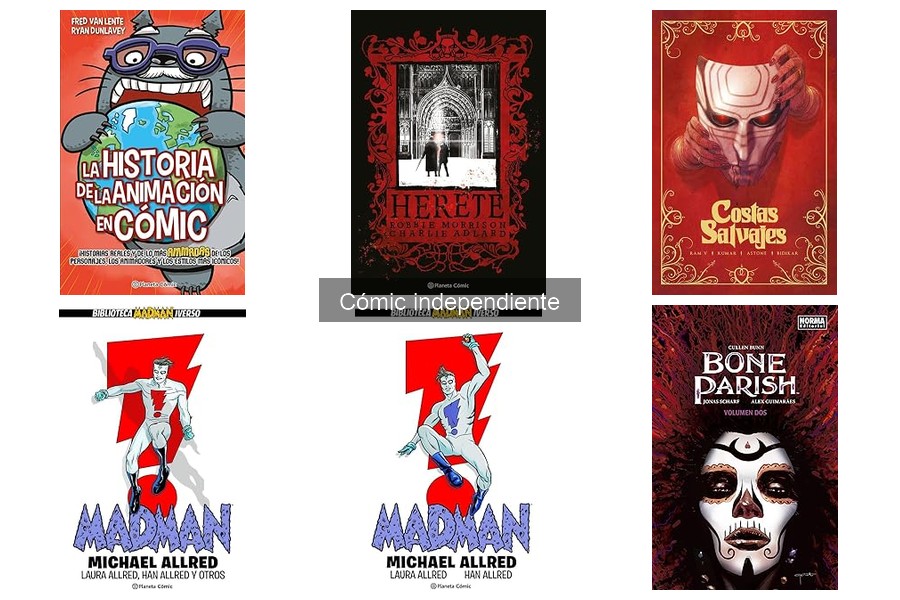 Comparativa: Cómics Independientes vs. Comerciales