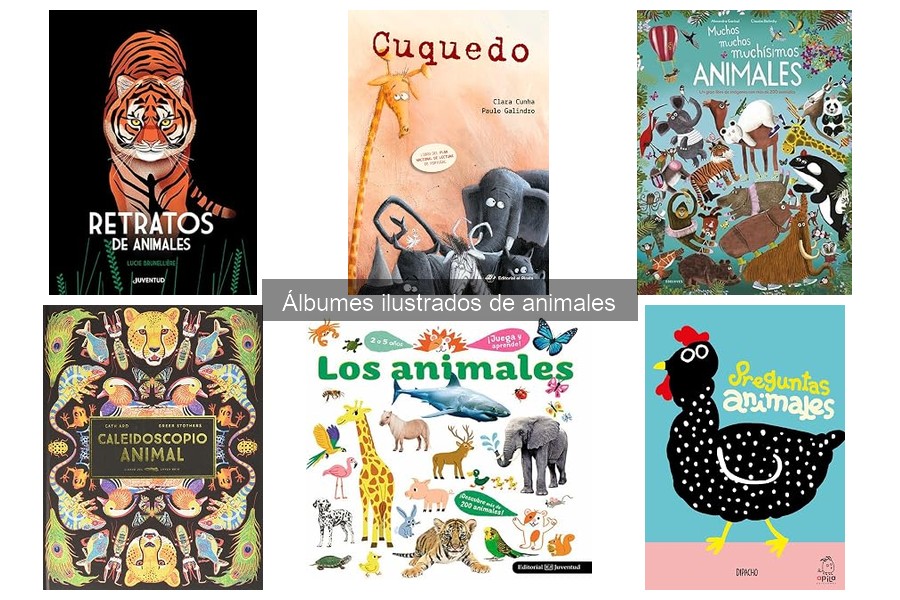 Comparativa de álbumes ilustrados de animales: ¿Cuál elegir?