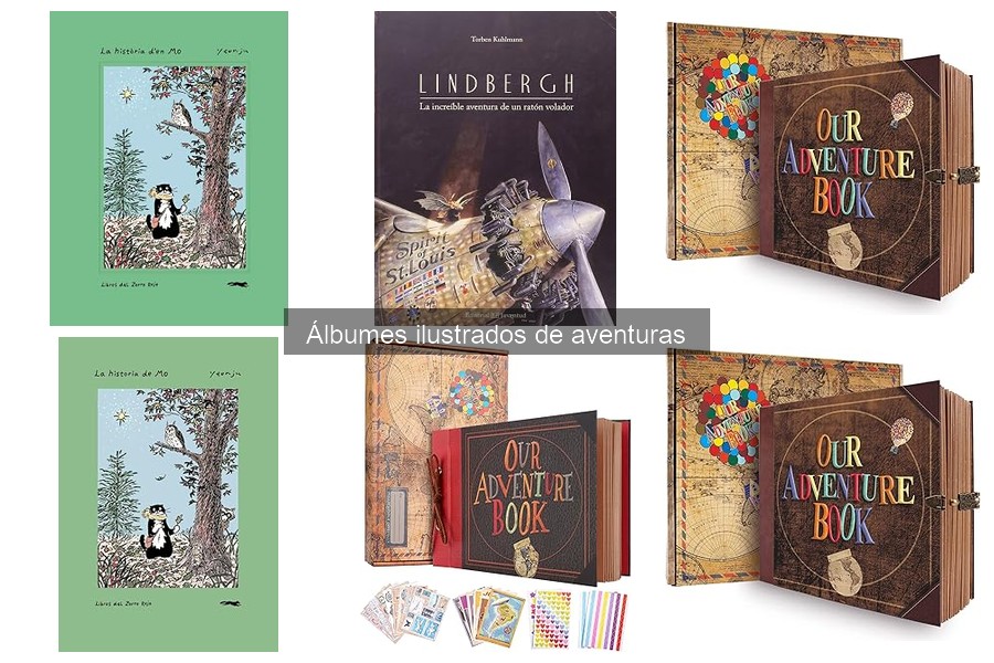 Comparativa de Álbumes Ilustrados de Aventuras: Marcas Top