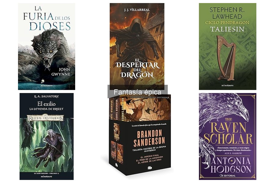 Comparativa de las Mejores Sagas de Fantasía Épica