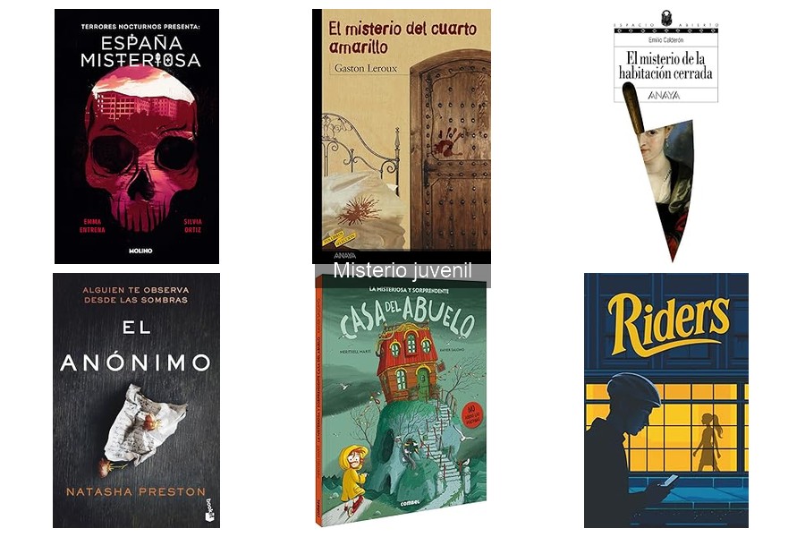 Comparativa de las mejores series de misterio juvenil