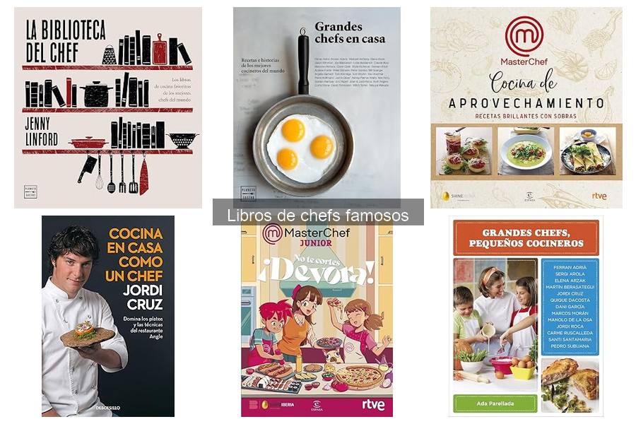 Comparativa de libros de chefs famosos: descubre el mejor