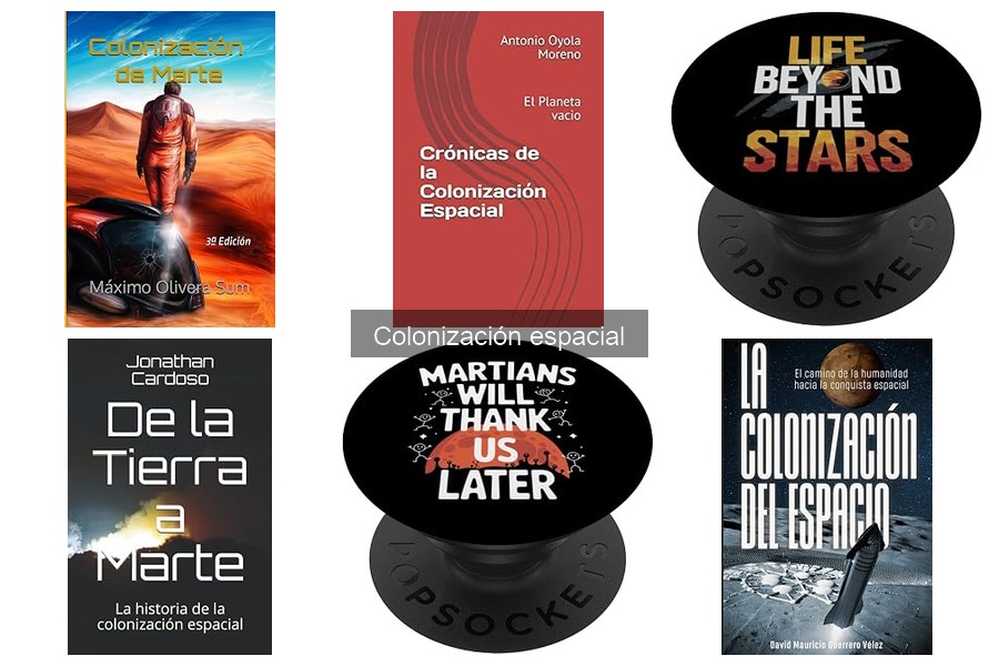 Comparativa de Libros sobre Colonización Espacial
