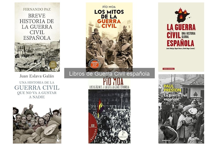 Comparativa de Libros sobre la Guerra Civil Española