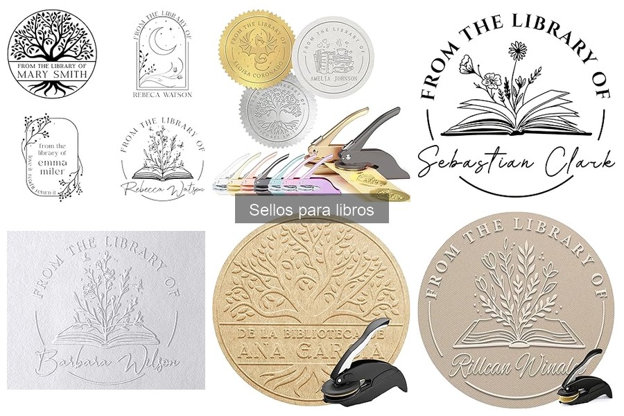 Comparativa de Sellos Personalizados y Estándar para Libros