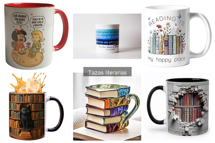 Comparativa de Tazas Literarias: Estilo y Calidad