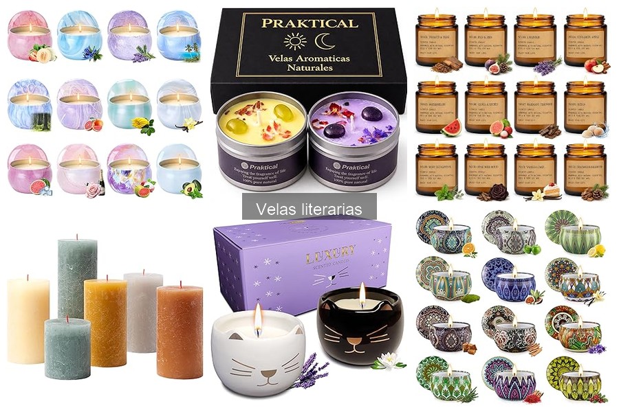 Comparativa de velas literarias: mejores marcas y opiniones