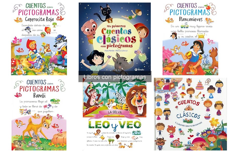 Comparativa: Libros con Pictogramas vs Ilustrados