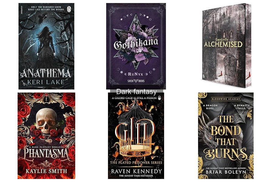 Crea el ambiente ideal para libros de fantasía oscura