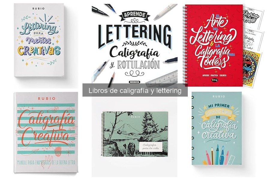 Descubre los Mejores Tipos de Libros de Caligrafía y Lettering