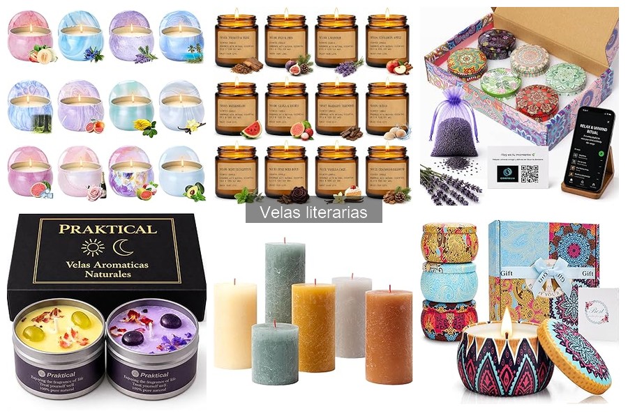 Descubre los Tipos de Velas Literarias para Regalos Únicos